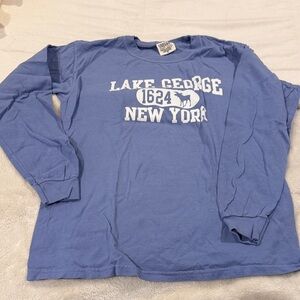 Comfort Colors Blue Long Sleeve Tee